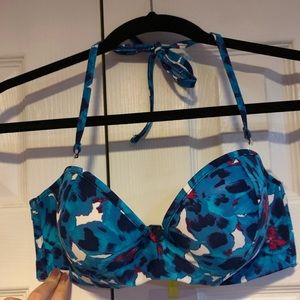 Suki Plunge Bandeau Swim Top from Cleo by Panache